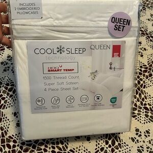 Queen Sheet Set - White